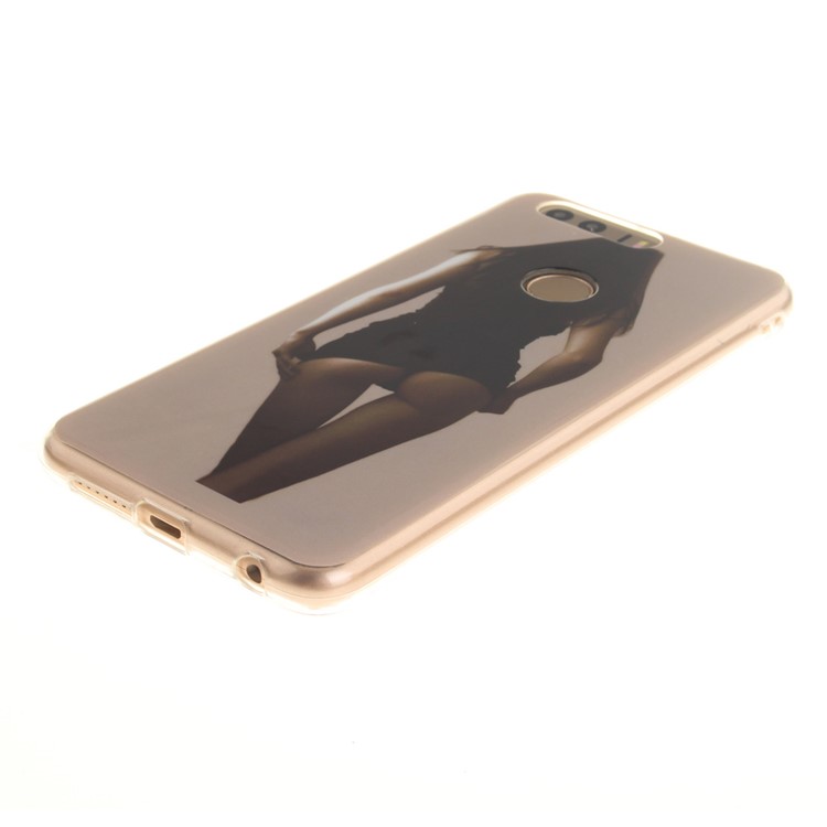 Soft IMD TPU Case for Huawei Honor 8 - Beauty Pattern-4