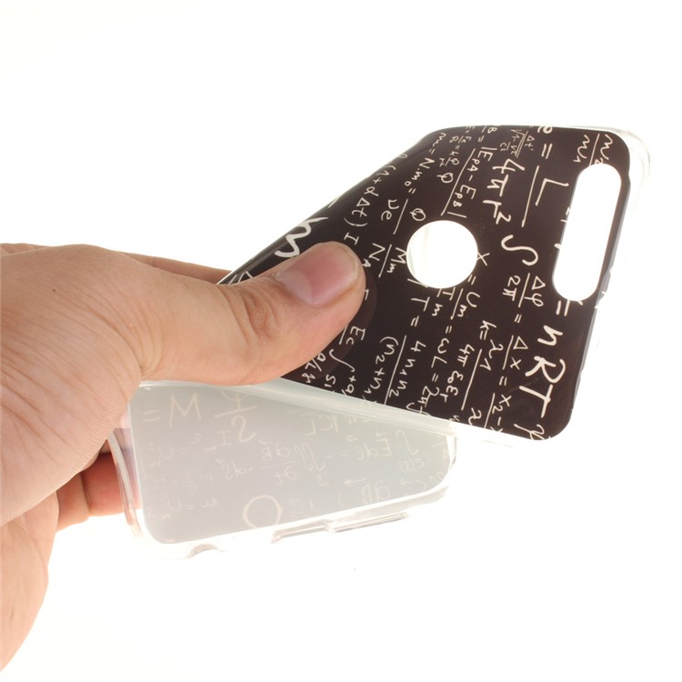 Soft IMD TPU Gel Case for Huawei Honor 8 - Mathematical Symbols-7