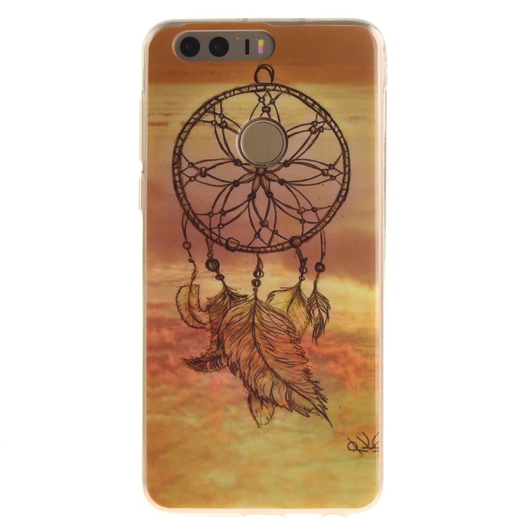 Soft IMD TPU Case Shell for Huawei Honor 8 - Sunset Dream Catcher-2