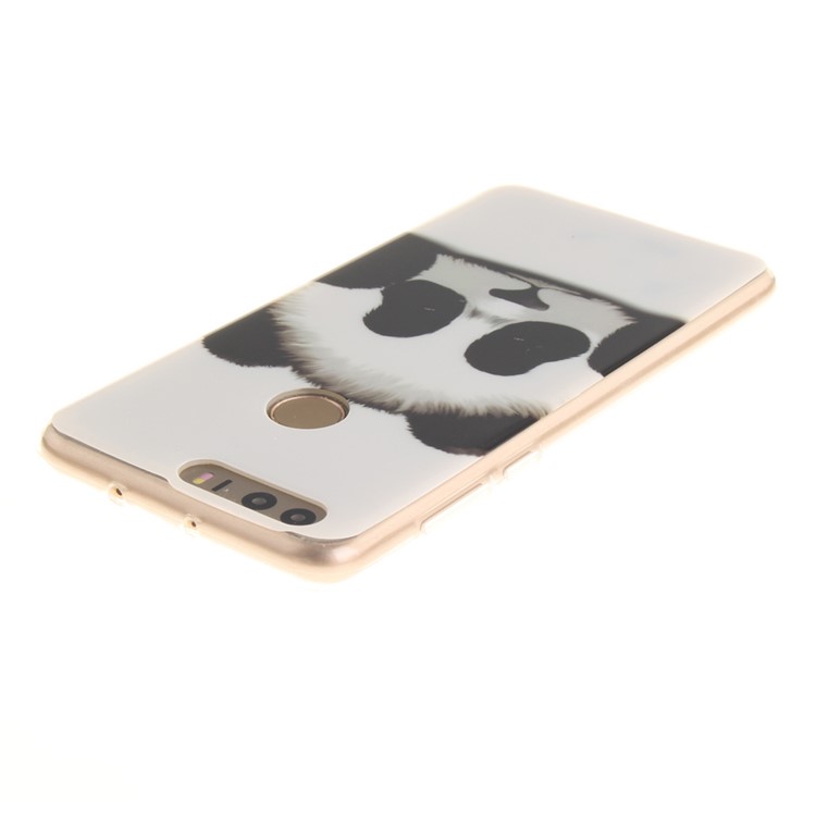 Soft IMD TPU Cover for Huawei Honor 8 - Adorable Panda-5