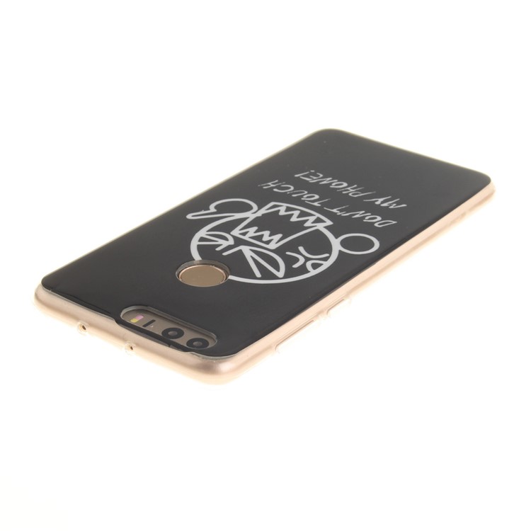 Soft IMD TPU Cover Case for Huawei Honor 8 - Do Not Touch My Phone-5