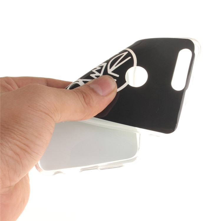 Soft IMD TPU Cover Case for Huawei Honor 8 - Do Not Touch My Phone-7