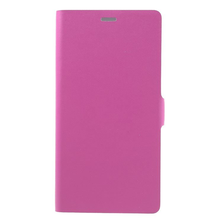 DOORMOON Genuine Leather Stand Case with Card Holder for Huawei Honor Note 8 - Rose-3