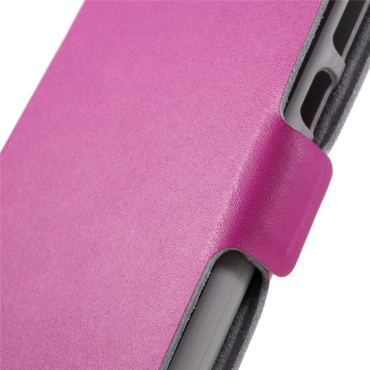 DOORMOON Genuine Leather Stand Case with Card Holder for Huawei Honor Note 8 - Rose-9