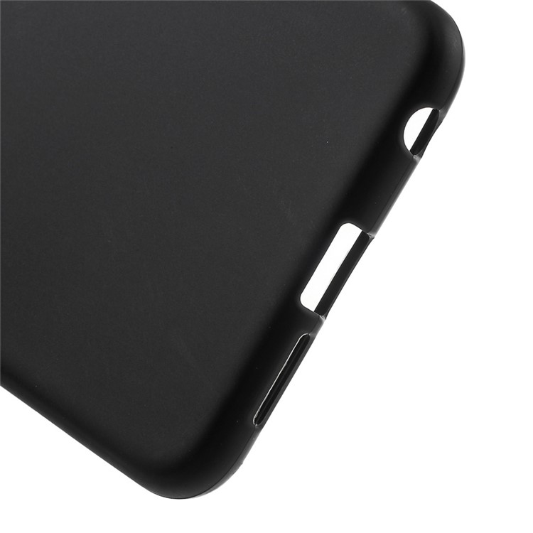 Frosted TPU Gel Case for Huawei Honor 8 - Black-4