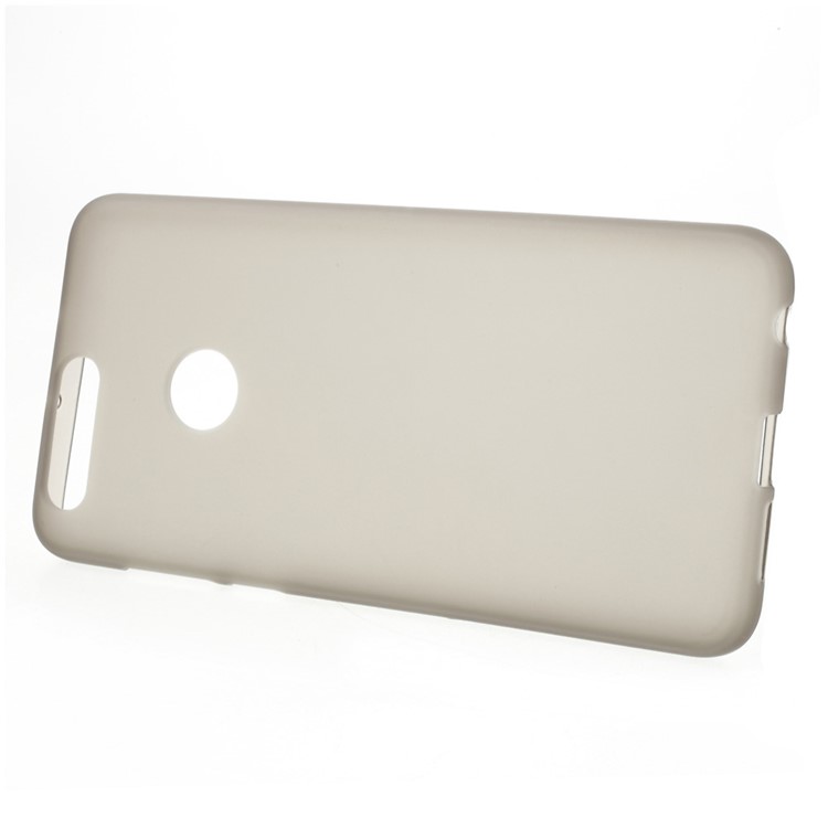 Frosted TPU Shell Cover for Huawei Honor 8 - Grey-2