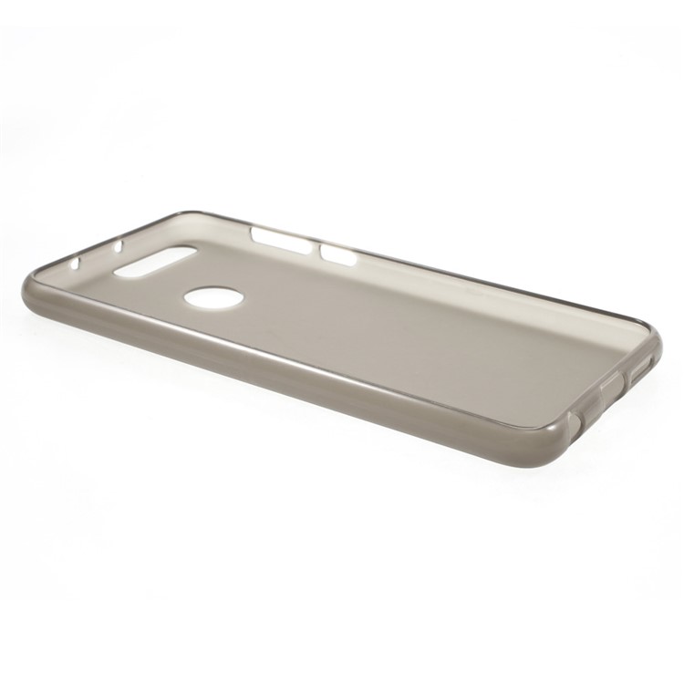 Frosted TPU Shell Cover for Huawei Honor 8 - Grey-3