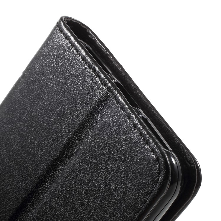 Butterfly Flowers Leather Wallet Case for Y5II / Y5 II - Black-9