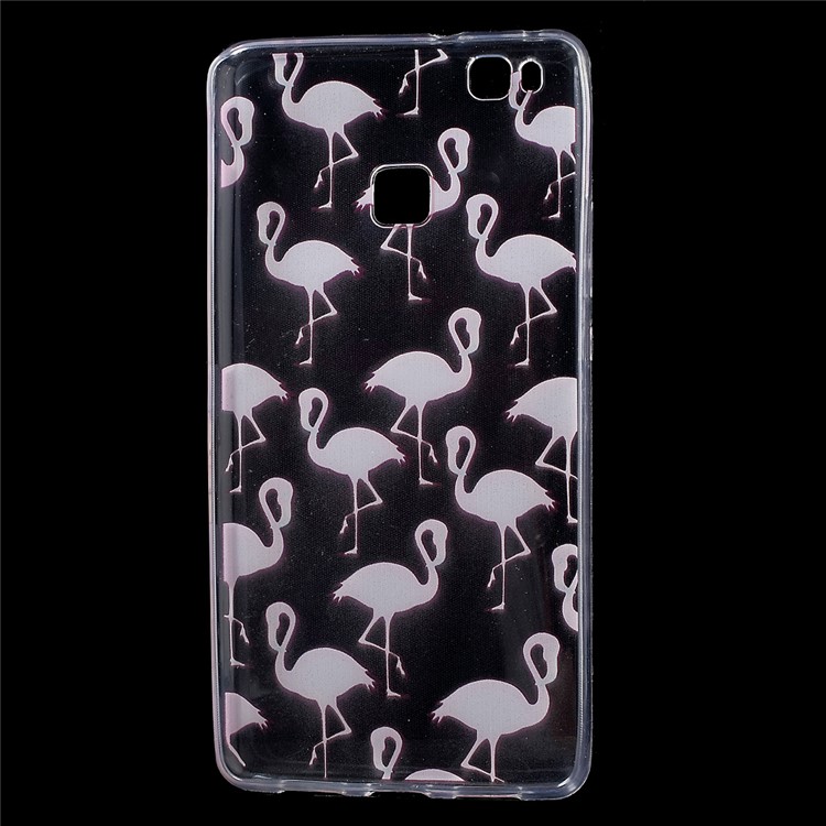 Patterned IMD TPU Back Phone Case for Huawei P9 Lite / G9 Lite - Birds-3