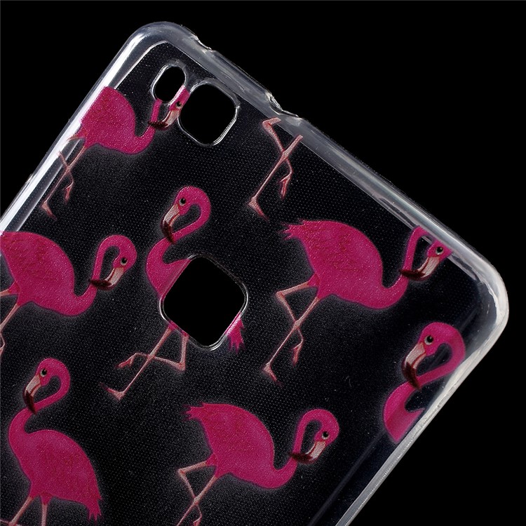 Patterned IMD TPU Back Phone Case for Huawei P9 Lite / G9 Lite - Birds-5