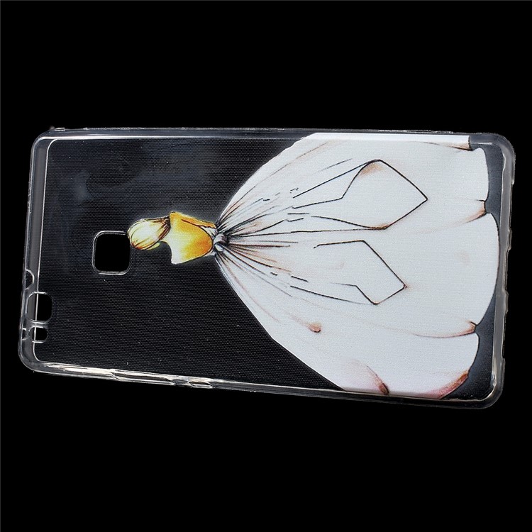 IMD Patterned TPU Back Phone Shell for Huawei P9 Lite / G9 Lite - Elegant Lady-2