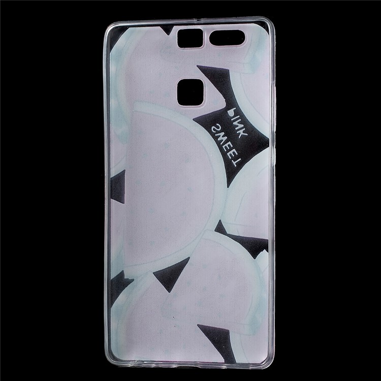 Patterned IMD TPU Back Phone Case for Huawei P9 - Watermelon Pattern-5