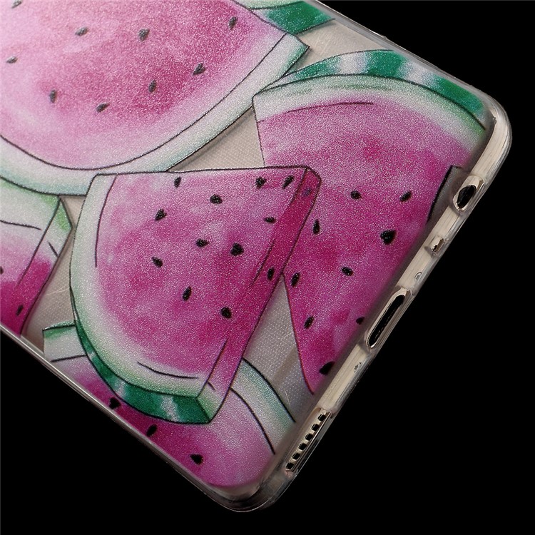 Patterned IMD TPU Back Phone Case for Huawei P9 - Watermelon Pattern-6