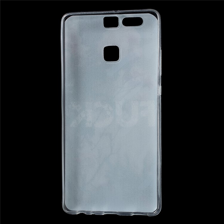 IMD Patterned TPU Gel Back Phone Shell for Huawei P9 - Blooming Flower-5