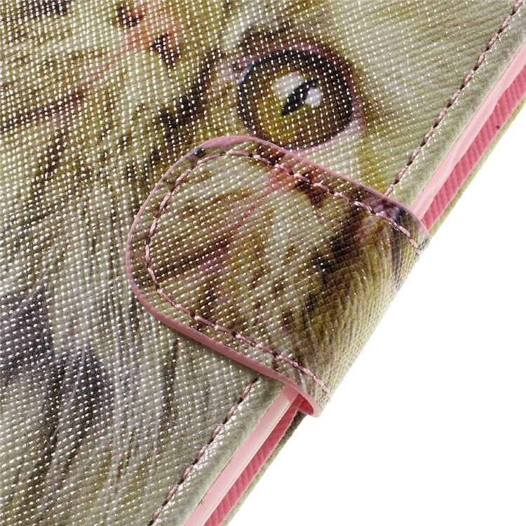 Patterned PU Leather Phone Case for Huawei Honor 5c / GT3 - Lovely Cat-10