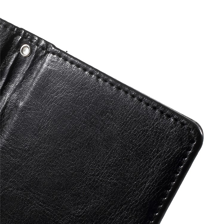 Protective Wallet Stand Leather Case for Huawei Huawei Y3II / Y3 II - Black-6