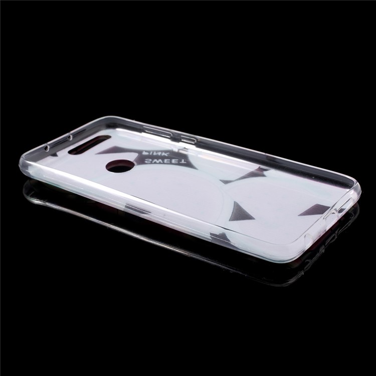 Ultra-thin TPU Gel Patterned Back Shell for Huawei Honor 8 - Watermelon Pattern-3