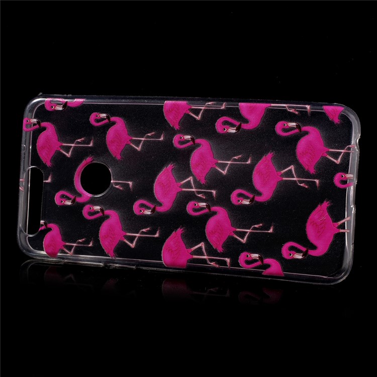 For Huawei Honor 8 Ultra-thin TPU Gel Patterned Back Case - Birds-2