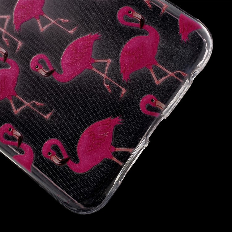 For Huawei Honor 8 Ultra-thin TPU Gel Patterned Back Case - Birds-4