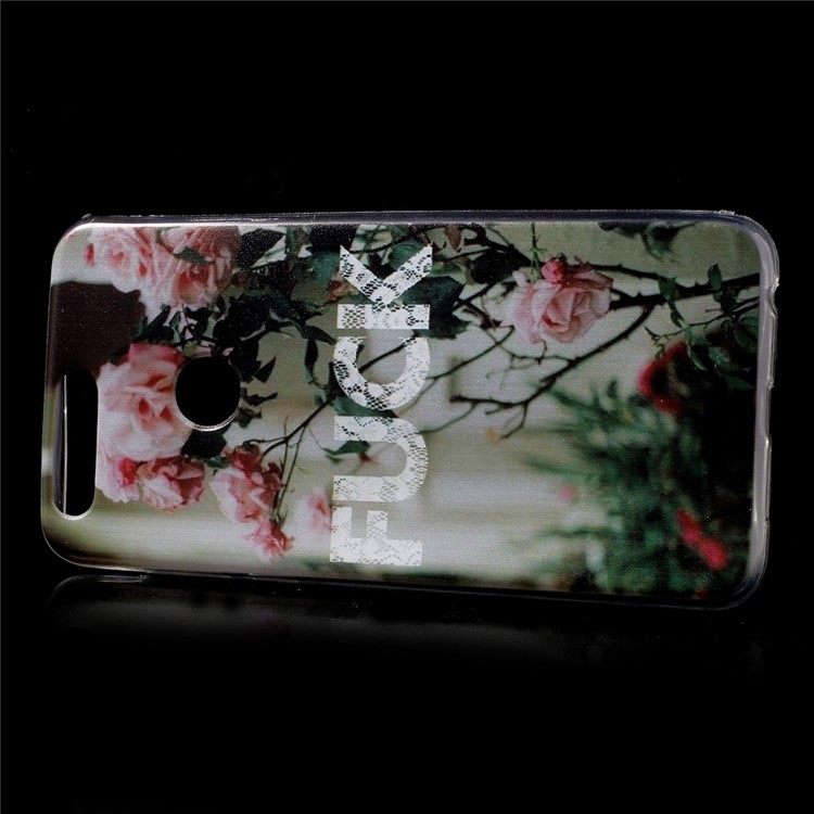 Pattern Printing TPU Ultra-thin Soft Cover for Huawei Honor 8 - Blooming Flowers-2
