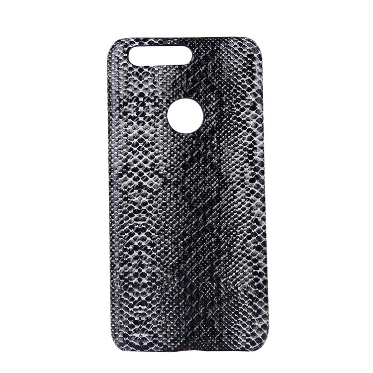 Leather Coated Hard PC Cover Protector for Huawei Honor 8 - Snake Texture-2
