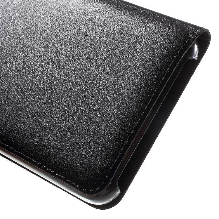Dual View Window Flip Leather Case for Huawei Honor Y5II / Y5 II / Honor 5 - Black-9