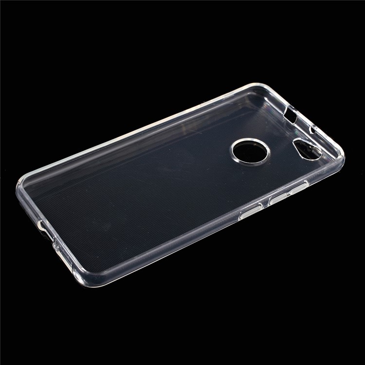 Glossy TPU Back Case Shell for Huawei Nova 5.0-inch - Transparent-3