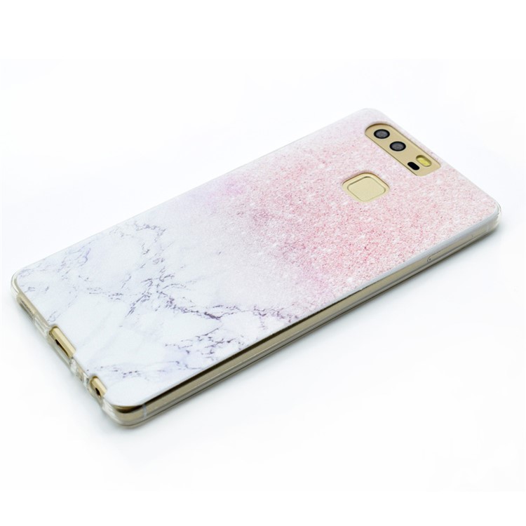 Flexible TPU Protective Case for Huawei P9 - Colorized Pattern-2