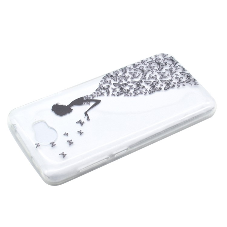 Soft TPU Case Cover for Y5II / Y5 II - Beauty Pattern-3