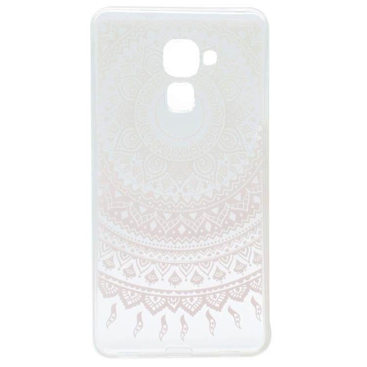 Pattern Printing Soft TPU Case for Honor 5C / GT3 - Mandala Flower-4