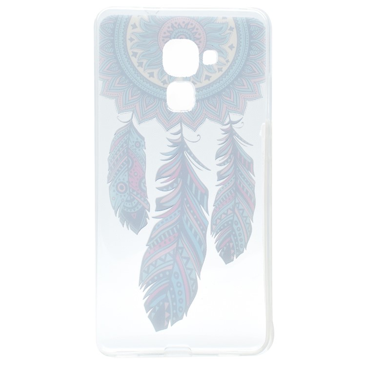 Pattern Printing TPU Soft Case for Huawei Honor 5C / GT3 - Tribal Dreamcatcher-4
