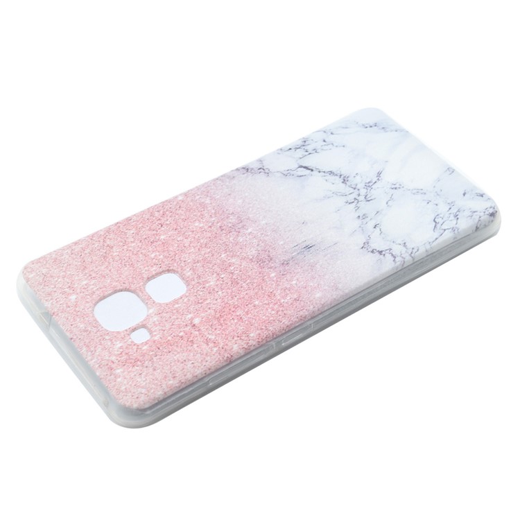 Pattern Printing Soft TPU Gel Cover for Huawei Honor 5C / GT3 - Glitter Marble Pattern-3