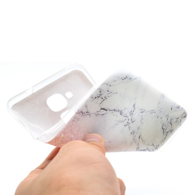 Pattern Printing Soft TPU Gel Cover for Huawei Honor 5C / GT3 - Glitter Marble Pattern-5