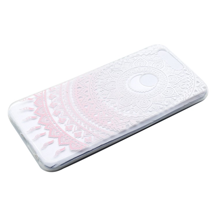 Patterned TPU Protective Case for Huawei Honor 8 - Mandala Flower-2