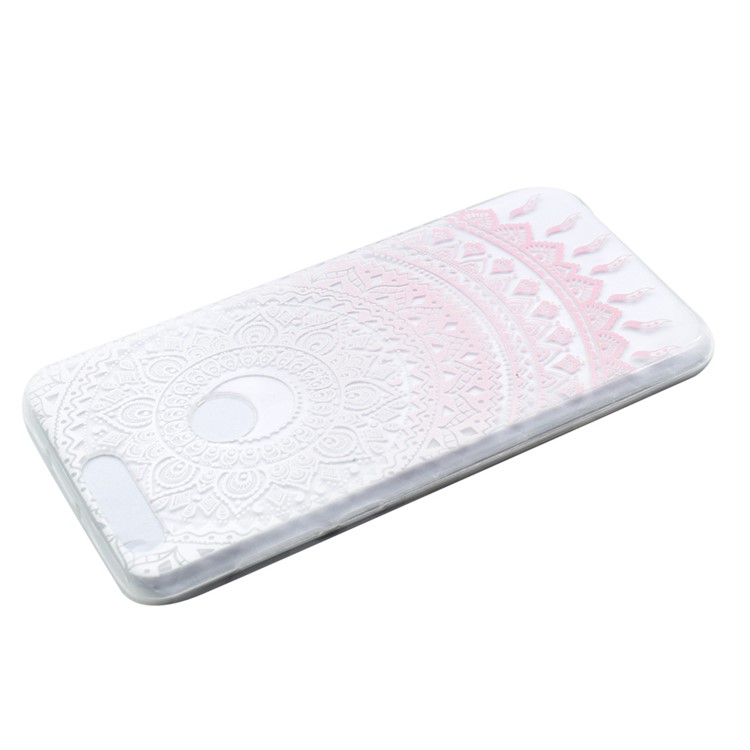 Patterned TPU Protective Case for Huawei Honor 8 - Mandala Flower-3