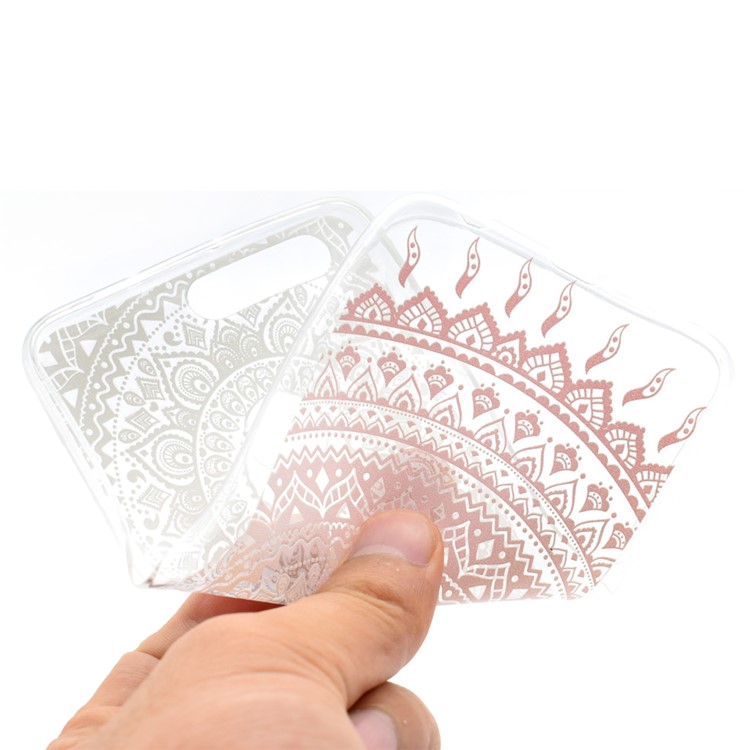 Patterned TPU Protective Case for Huawei Honor 8 - Mandala Flower-5