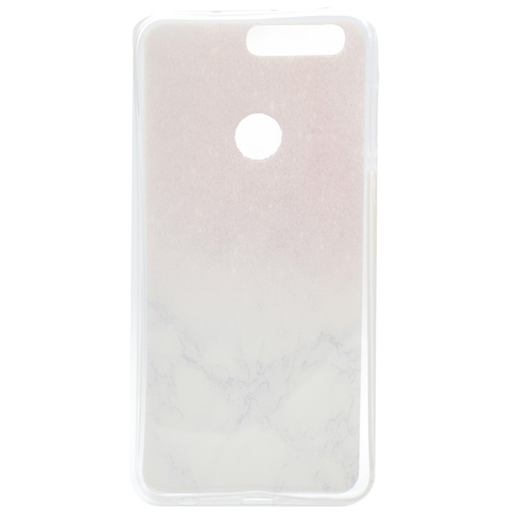 TPU Cover Patterned Soft Case for Huawei Honor 8 - Glitter Marble Pattern-4