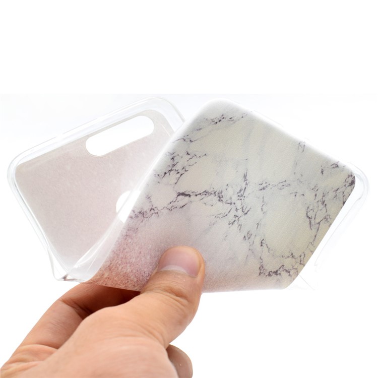TPU Cover Patterned Soft Case for Huawei Honor 8 - Glitter Marble Pattern-5
