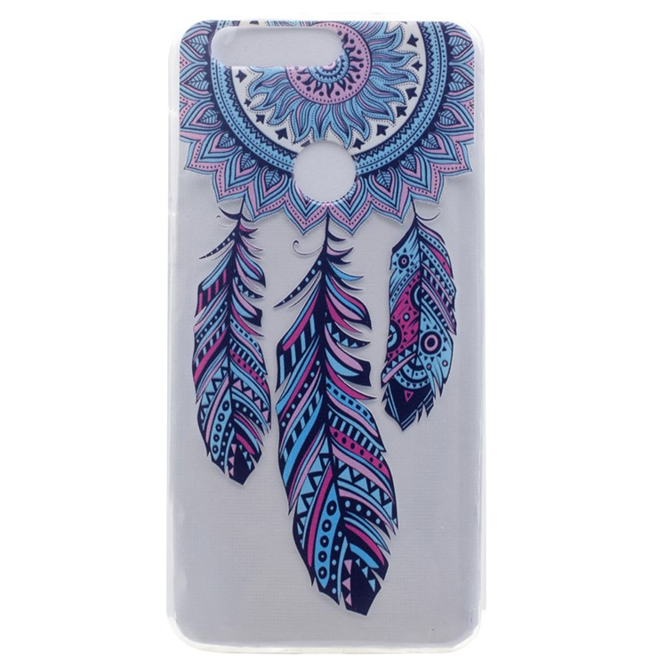Patterned Soft TPU Case Cover for Huawei Honor 8 - Tribal Dreamcatcher-1