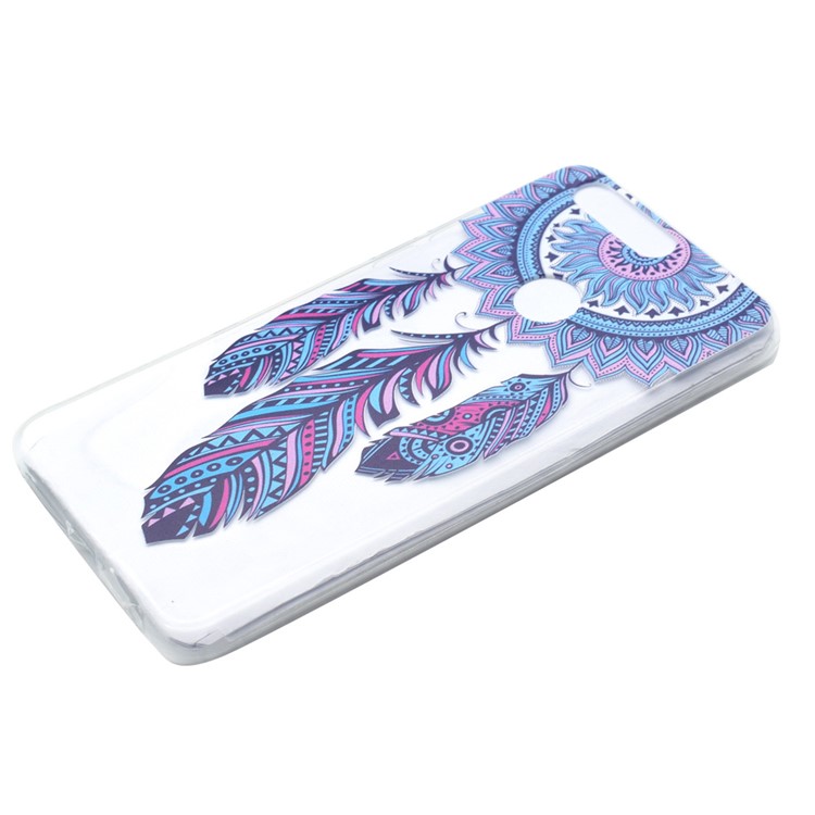 Patterned Soft TPU Case Cover for Huawei Honor 8 - Tribal Dreamcatcher-2