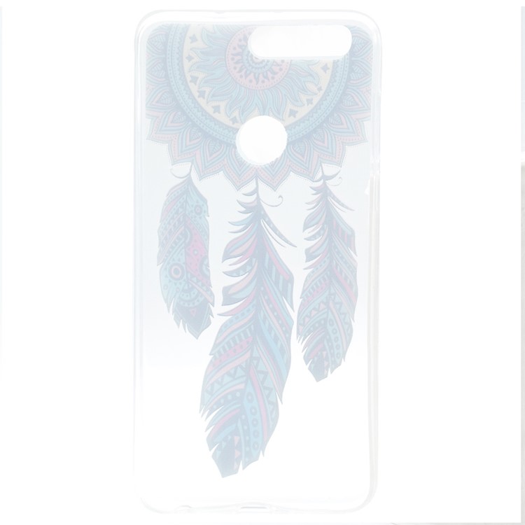 Patterned Soft TPU Case Cover for Huawei Honor 8 - Tribal Dreamcatcher-4