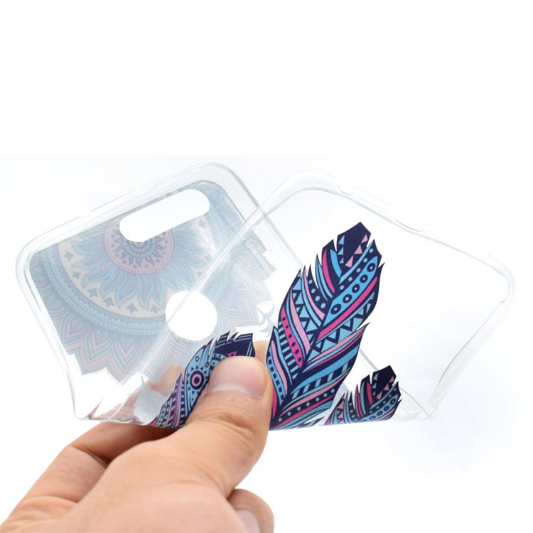 Patterned Soft TPU Case Cover for Huawei Honor 8 - Tribal Dreamcatcher-5
