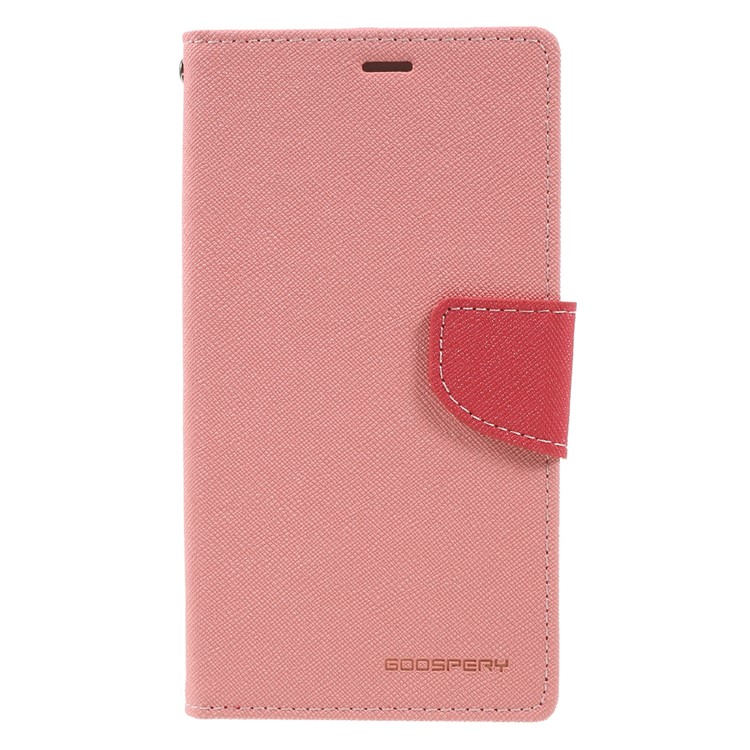 MERCURY GOOSPERY PU Leather Wallet Case for Huawei P9 Plus - Pink-3