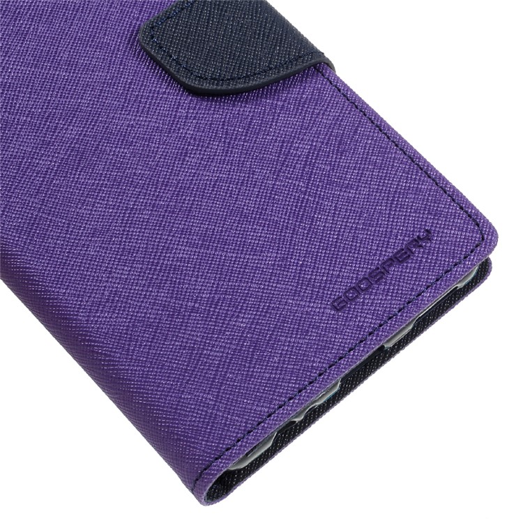 MERCURY GOOSPERY Magnetic Leather Stand Cover for Huawei P9 Plus - Purple-7