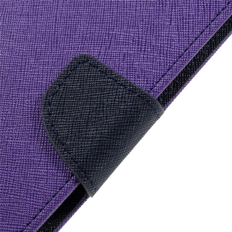 MERCURY GOOSPERY Magnetic Leather Stand Cover for Huawei P9 Plus - Purple-9