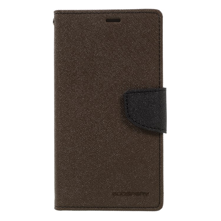 MERCURY GOOSPERY Phone Leather Wallet Case for Huawei P9 Plus - Brown-3