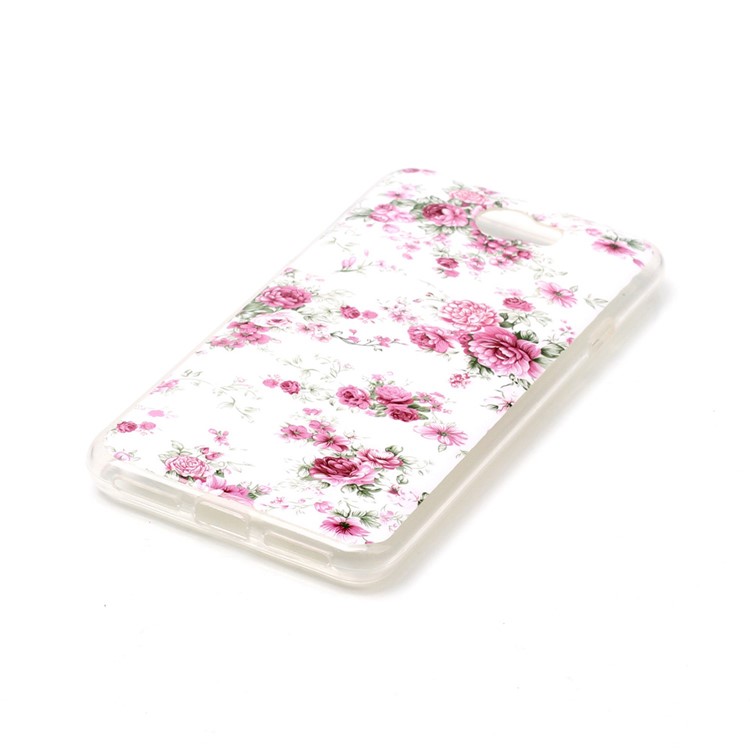 Soft IMD TPU Shell Case for Y5II / Y5 II - Vivid Flowers-2