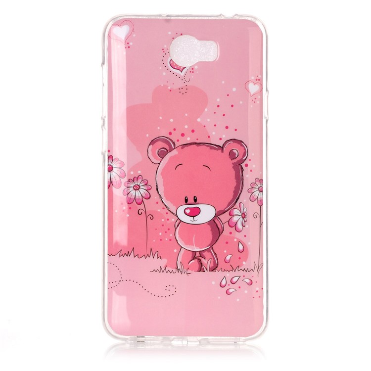 Soft IMD TPU Protective Case for Y5II / Y5 II - Adorable Bear-1
