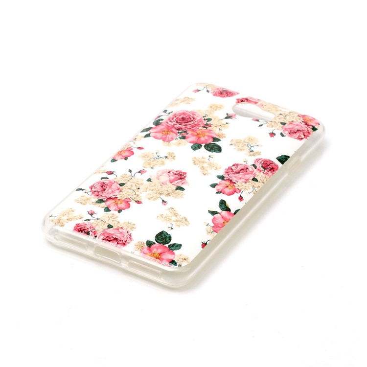 Soft IMD TPU Gel Case for Y5II / Y5 II - Beautiful Flowers-2