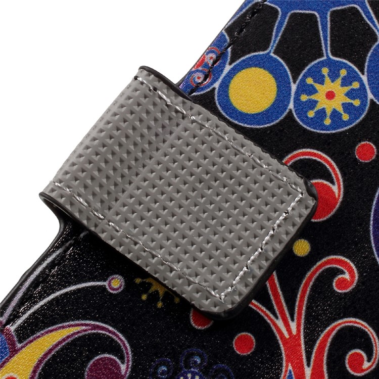 Pattern Printing Wallet Leather Stand Cover for Huawei Y6 Pro / Enjoy 5 - Paisley Pattern-11